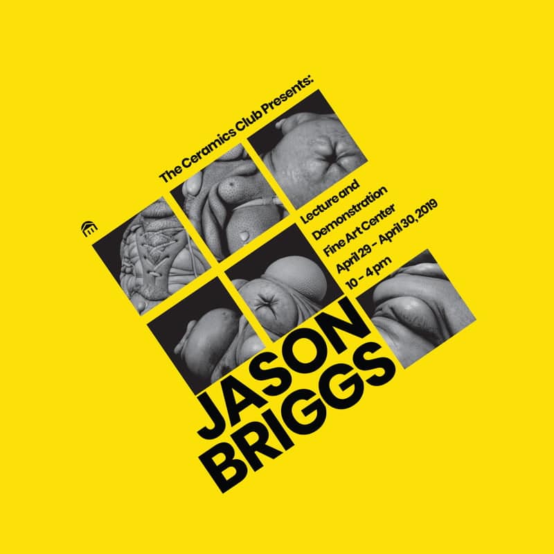 Jason Briggs ceramics workshop visiting artist Montgomery County Community College